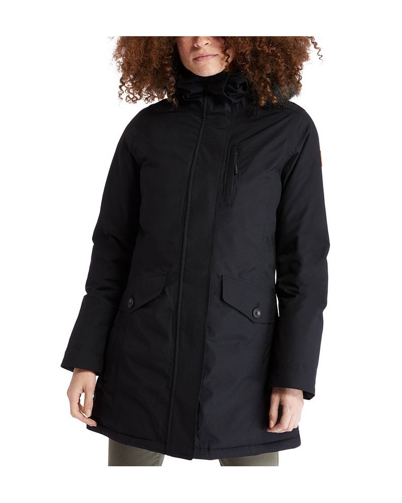Waterproof Hooded Parka Black $105.78 Coats