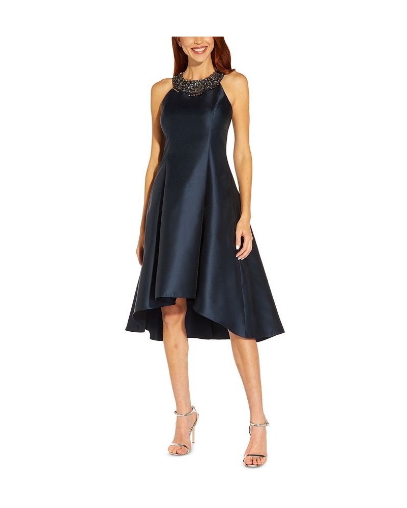 Rhinestone High-Low Dress Midnight $71.82 Dresses