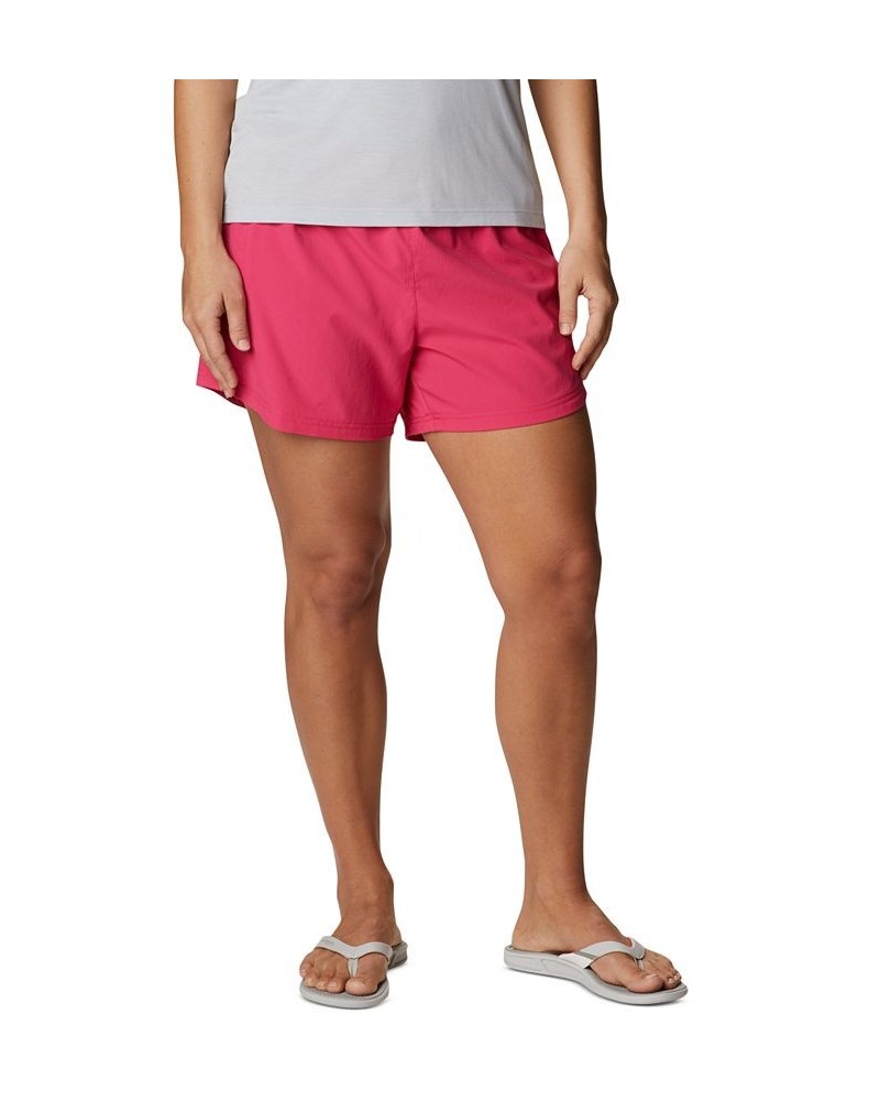 Women's Tamiami Pull-On Shorts Gray $28.50 Shorts