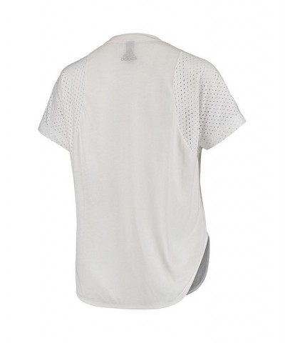 Women's White New Jersey Devils Stadium ID Franchise Tri-Blend T-shirt White $21.84 Tops