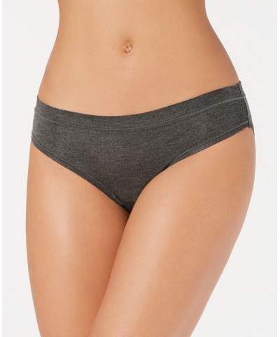 Ultra Soft Mix-and-Match Bikini Underwear Charcoal Grey $9.43 Panty