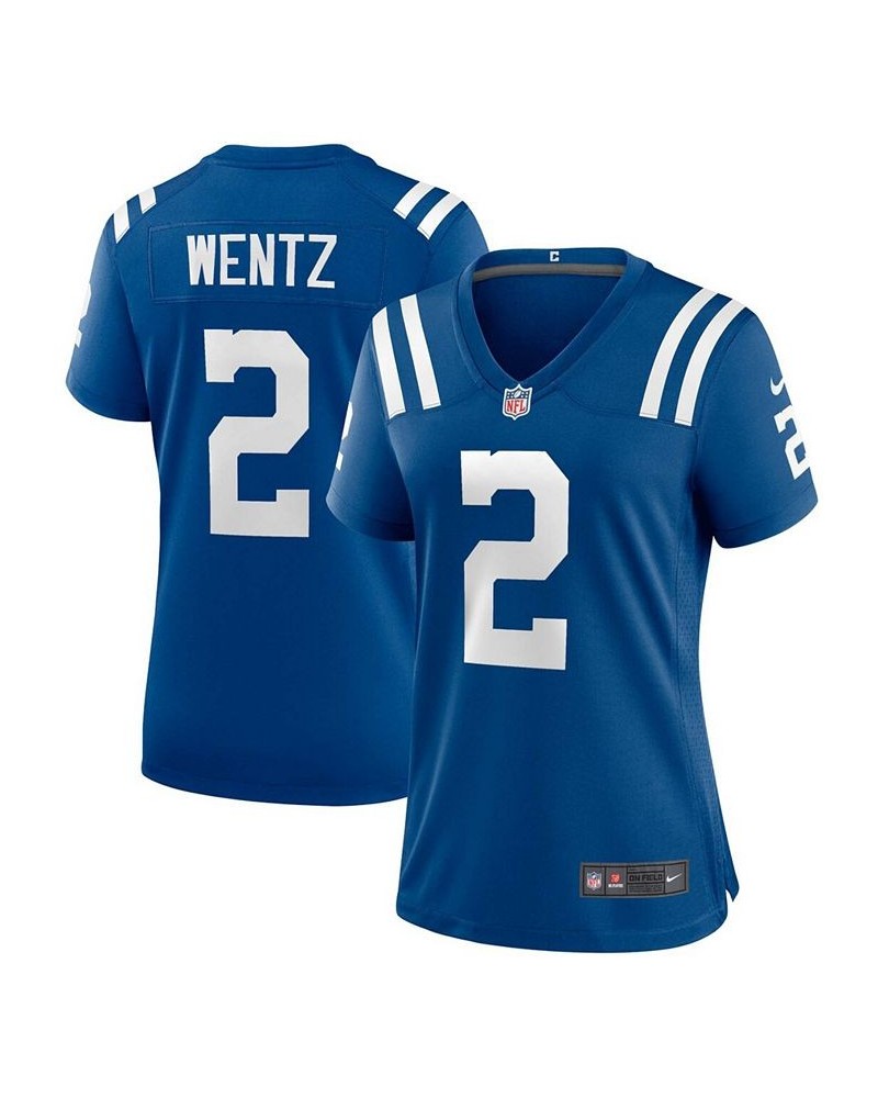 Women's Carson Wentz Royal Indianapolis Colts Game Jersey Royal $58.50 Jersey