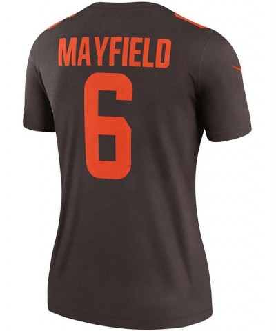 Women's Baker Mayfield Brown Cleveland Browns Alternate Legend Jersey Brown $33.00 Jersey