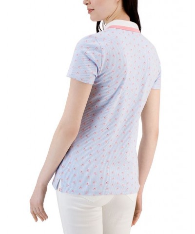 Women's English Rose Polo Shirt Cornell Baby Blossom- English Rose Multi $21.18 Tops