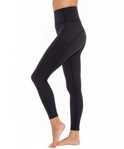 Tummy-Control Performance 7/8 Leggings Deep Black $26.15 Pants