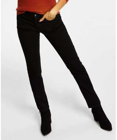 Women's Knit 3/4-Sleeve Top & Lexington Tummy-Control Straight-Leg Jeans $24.61 Jeans