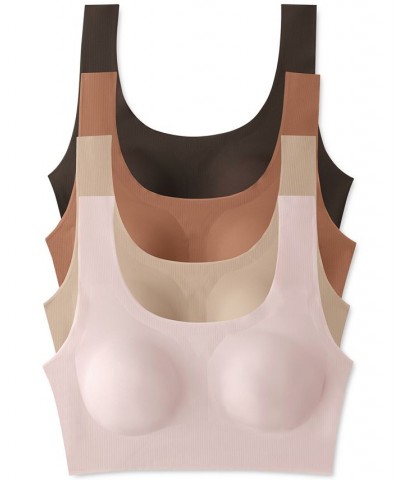 Comfort Revolution EasyLite Shaping Wireless Bra DF3491 Cinnamon Butter (Nude 2) $12.40 Bras