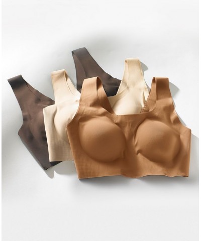 Comfort Revolution EasyLite Shaping Wireless Bra DF3491 Cinnamon Butter (Nude 2) $12.40 Bras