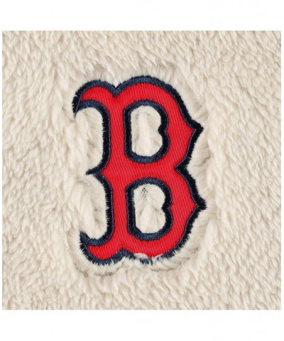 Women's Oatmeal Navy Boston Red Sox Shuffle It Raglan Full-Zip Hoodie Oatmeal, Navy $56.70 Sweatshirts