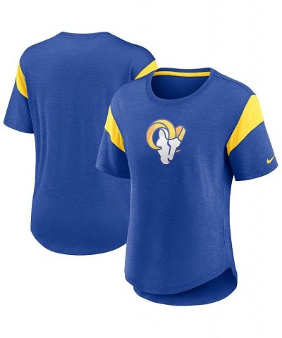 Women's Heather Royal Los Angeles Rams Primary Logo Fashion Top Heather Royal $25.00 Tops