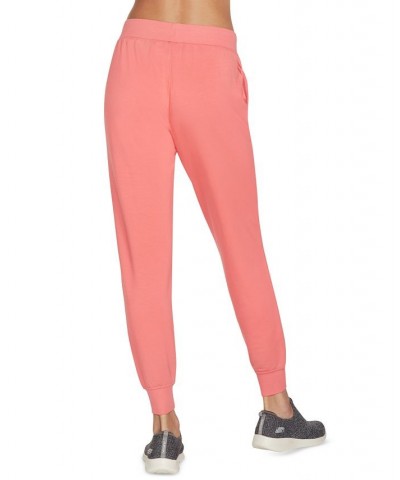 Women's SKECHLUXE™ Restful Crewneck & Drawstring Jogger Pants Coral $13.50 Pants