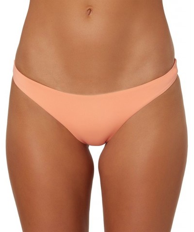O'Neil Juniors' Saltwater Solids Rockley Cheeky Bikini Bottoms Fruit Punch $23.85 Swimsuits