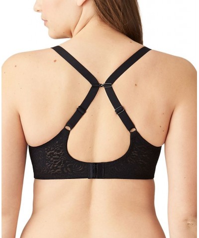 Halo Lace Molded Underwire Bra 851205 Up To G Cup Black $32.64 Bras