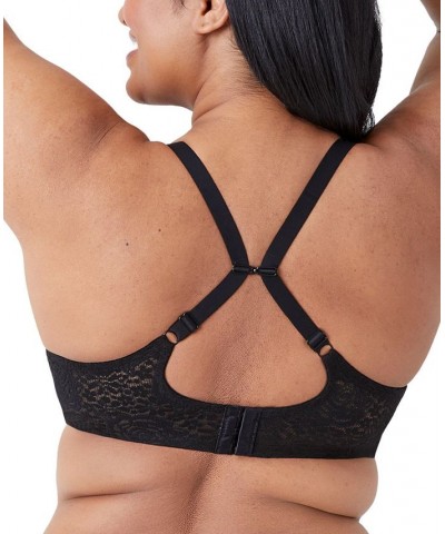 Halo Lace Molded Underwire Bra 851205 Up To G Cup Black $32.64 Bras