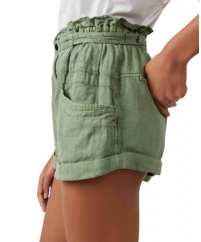 Women's Topanga Cuffed Shorts Green $45.76 Shorts