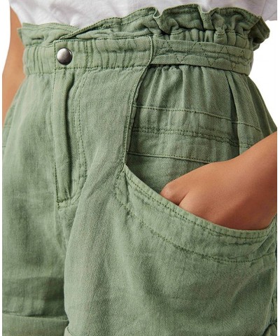 Women's Topanga Cuffed Shorts Green $45.76 Shorts