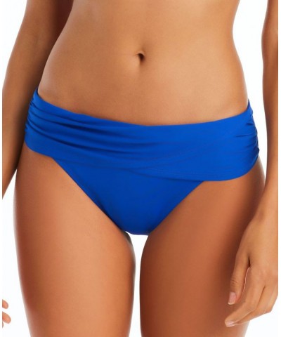 Women's Let's Get Twisted Cap-Sleeve Tankini Top & Matching Bottoms Cobalt $45.54 Swimsuits