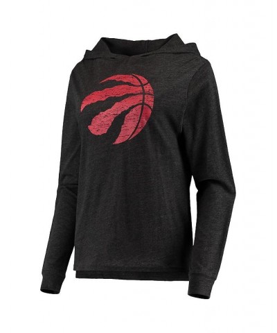 Women's Black Toronto Raptors Hoodie and Pants Sleep Set Black $39.10 Pajama