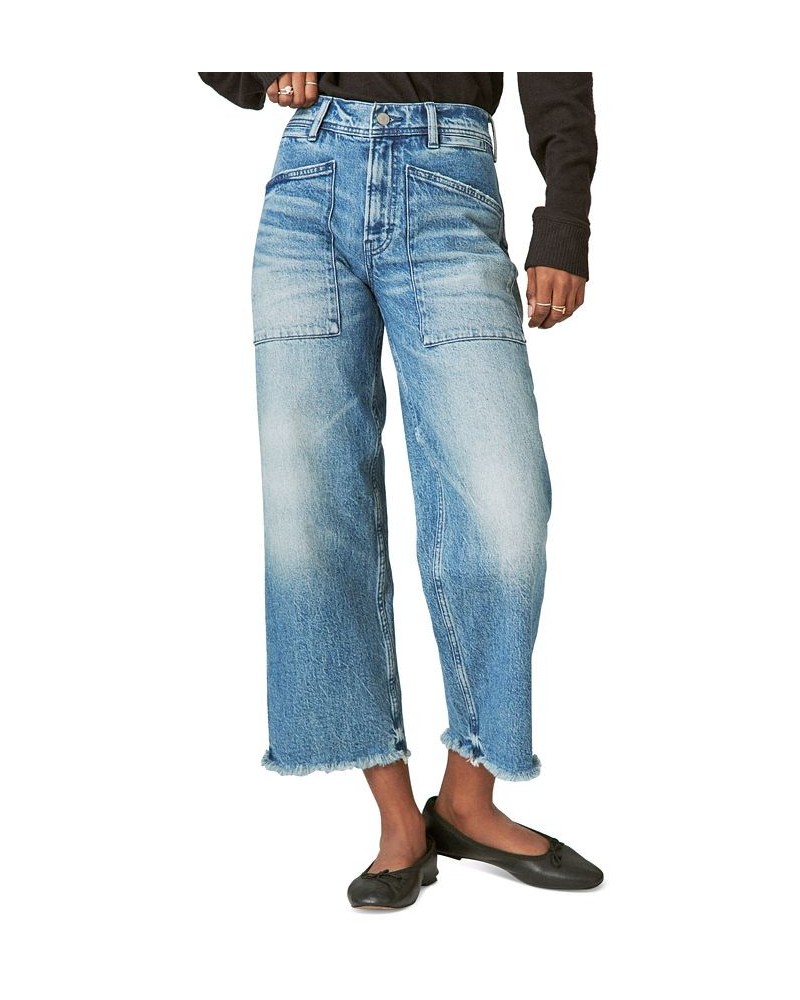 Women's Lucky Legend High Rise Wide-Leg Jeans Tough Luck $73.14 Jeans