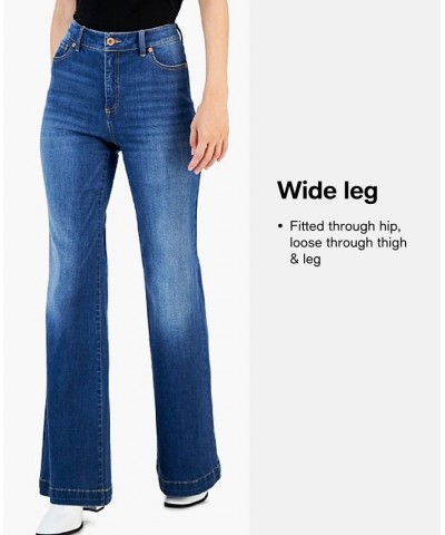 Women's Lucky Legend High Rise Wide-Leg Jeans Tough Luck $73.14 Jeans