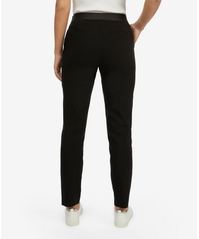 Women's Pull-on Straight Leg Dress Pants Black $45.54 Pants