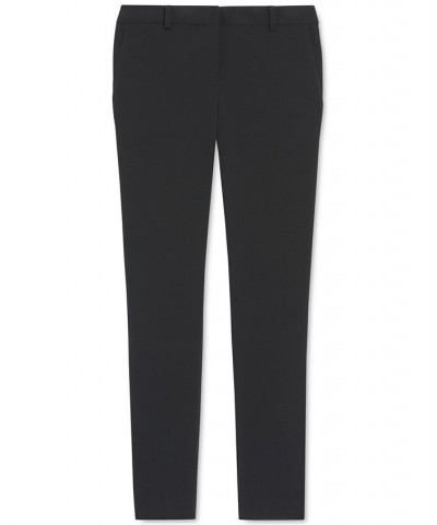 Stretch Crepe Essex Straight-Leg Dress Pants Black $46.53 Pants