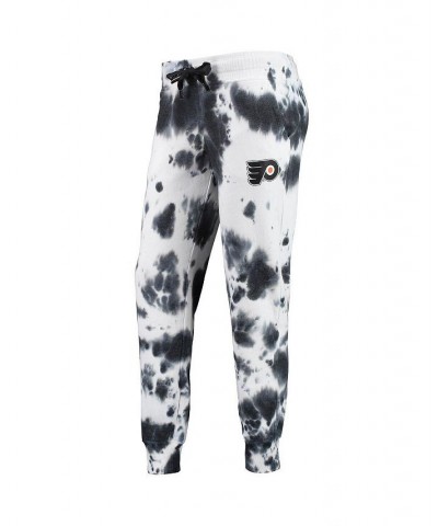 Women's White Black Philadelphia Flyers Melody Tie-Dye Jogger Pants White, Black $37.80 Pants