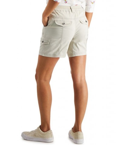 Women's Comfort-Waist Cargo Shorts Stonewall $15.17 Shorts