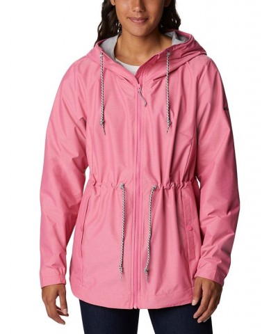 Women's Lillian Ridge Shell Waterproof Rain Jacket Pink $49.49 Jackets