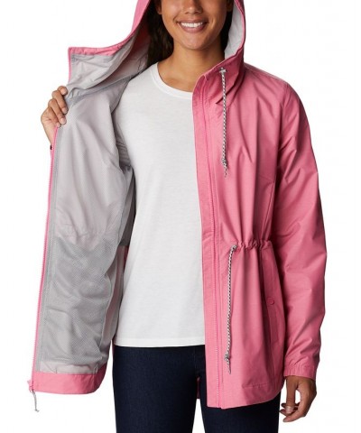 Women's Lillian Ridge Shell Waterproof Rain Jacket Pink $49.49 Jackets