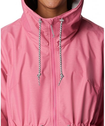 Women's Lillian Ridge Shell Waterproof Rain Jacket Pink $49.49 Jackets