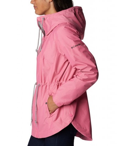 Women's Lillian Ridge Shell Waterproof Rain Jacket Pink $49.49 Jackets