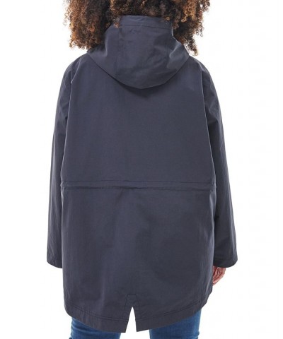 Women's Plus Size Byermoor Hooded Waterproof Jacket Navy $102.00 Coats