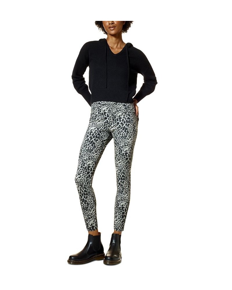 Women's Baby Leopard Denim Leggings Leopard $16.25 Pants