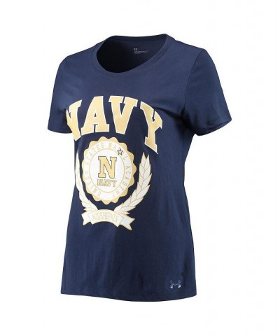 Women's Navy Navy Midshipmen T-shirt Navy $17.20 Tops