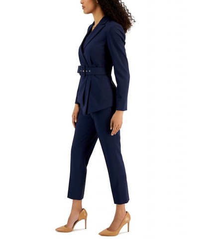 Belted Pantsuit Midnight Navy $76.48 Suits