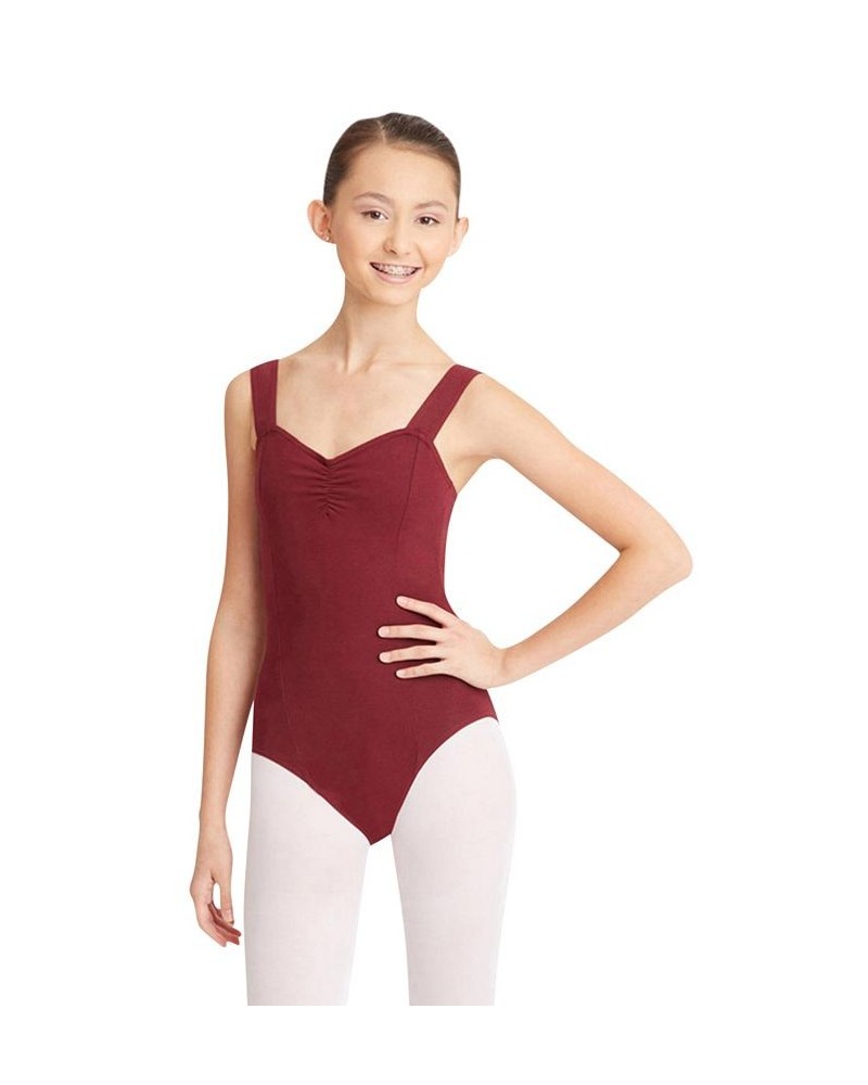 Princess Tank Leotard Burgundy $18.50 Tops