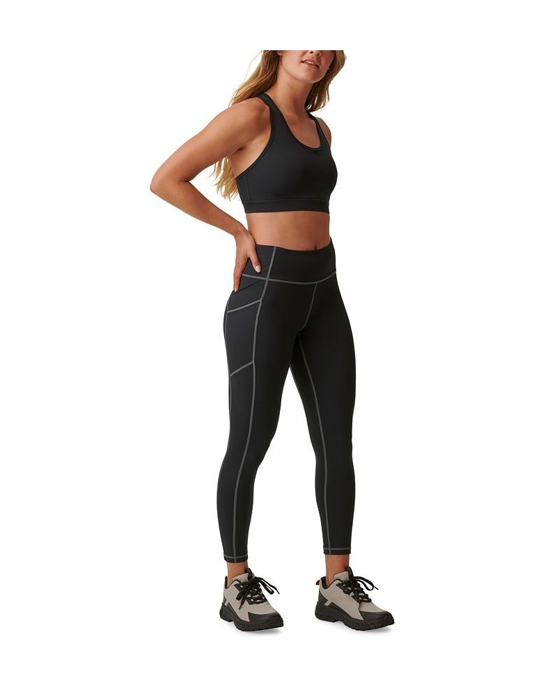 Women's Rover Ankle-Length Leggings Black $16.59 Pants