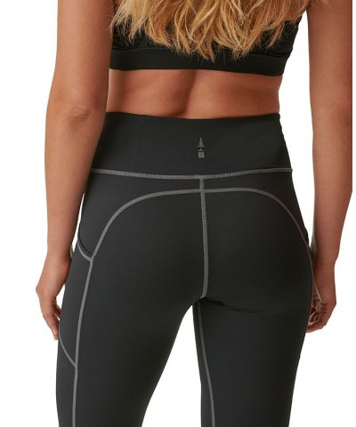 Women's Rover Ankle-Length Leggings Black $16.59 Pants