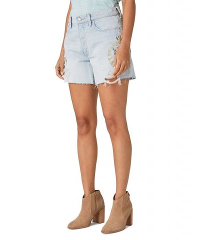 Women's 90's High-Rise Midi Shorts Island Hop $42.07 Shorts