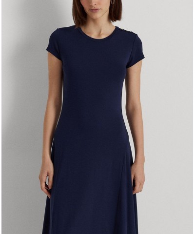 Women's Interlock T-Shirt Dress French Navy $65.10 Dresses