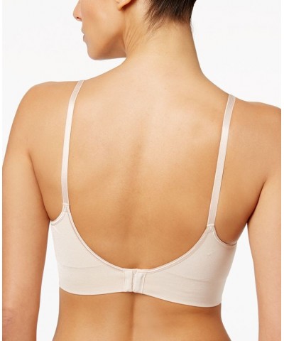 Warners Easy Does It Dig-Free Comfort Band with Seamless Stretch Wireless Lightly Lined Convertible Comfort Bra White $13.99 ...