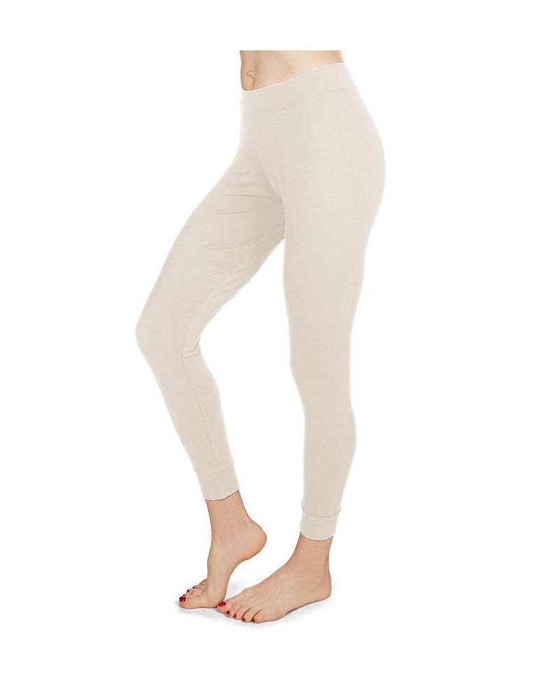 Women's Rayon from Bamboo Leggings Ivory $27.00 Pants