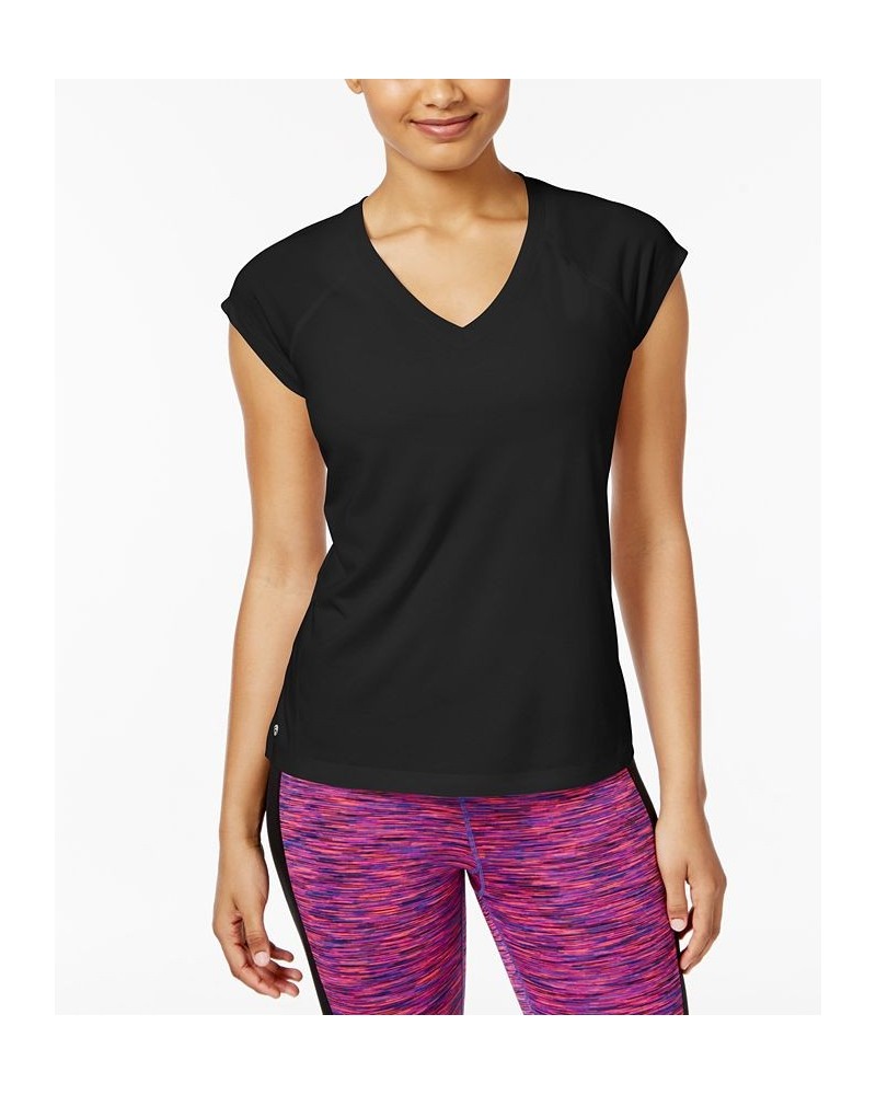 Women's Essentials Rapidry Heathered Performance T-Shirt XS-4X Black $10.25 Tops