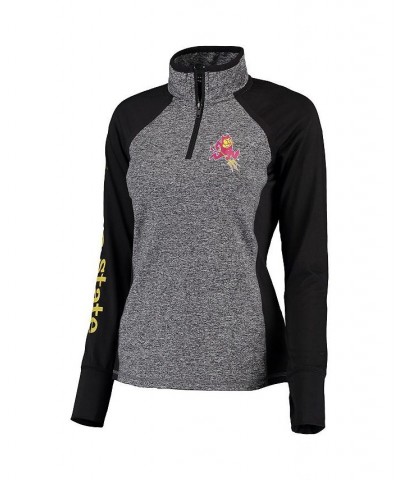 Women's Gray and Black Arizona State Sun Devils Finalist Quarter-Zip Pullover Jacket Gray, Black $37.60 Jackets