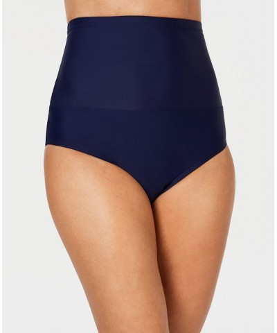 Women's Cali Underwire Tankini & La Palma Tummy-Control Swim Skirt Navy $29.99 Swimsuits