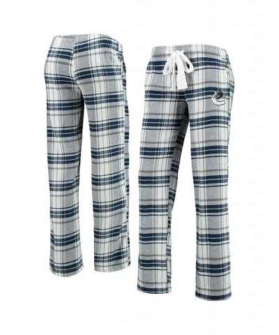 Women's Navy Gray Vancouver Canucks Accolade Flannel Pants Navy, Gray $26.54 Pajama