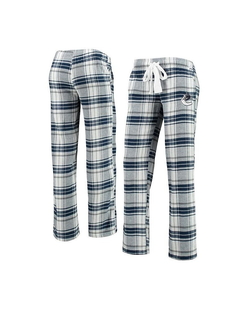 Women's Navy Gray Vancouver Canucks Accolade Flannel Pants Navy, Gray $26.54 Pajama