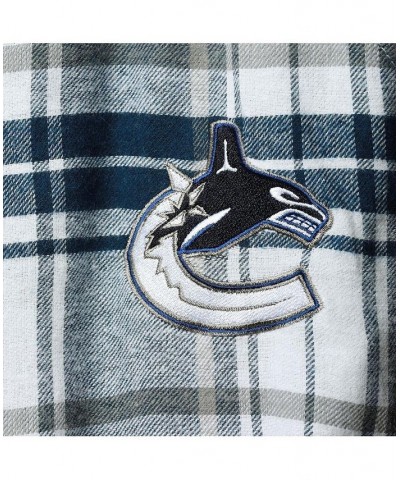 Women's Navy Gray Vancouver Canucks Accolade Flannel Pants Navy, Gray $26.54 Pajama