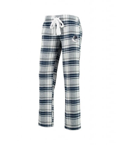 Women's Navy Gray Vancouver Canucks Accolade Flannel Pants Navy, Gray $26.54 Pajama